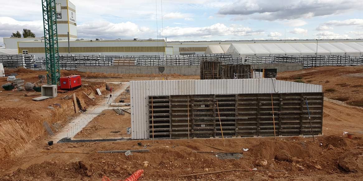 Edificio Kommerling Madrid, Baupanel System