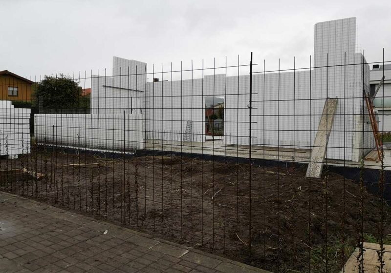 Obra de construcción en Cantabria