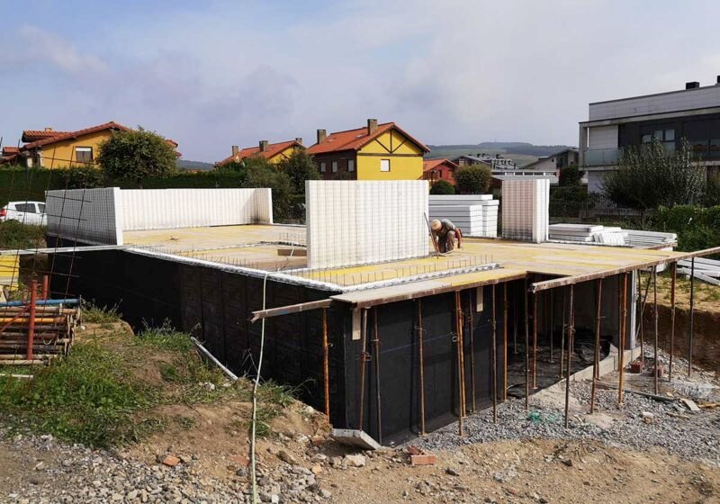 Obra de construcción en Cantabria