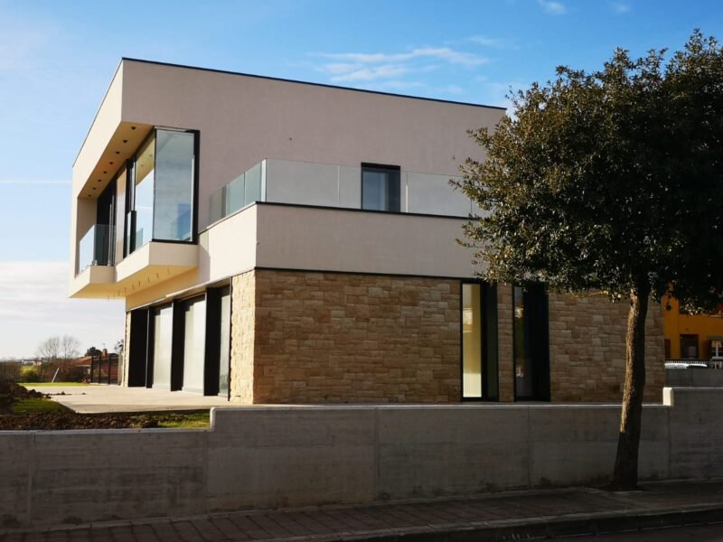 Obra de construcción en Cantabria