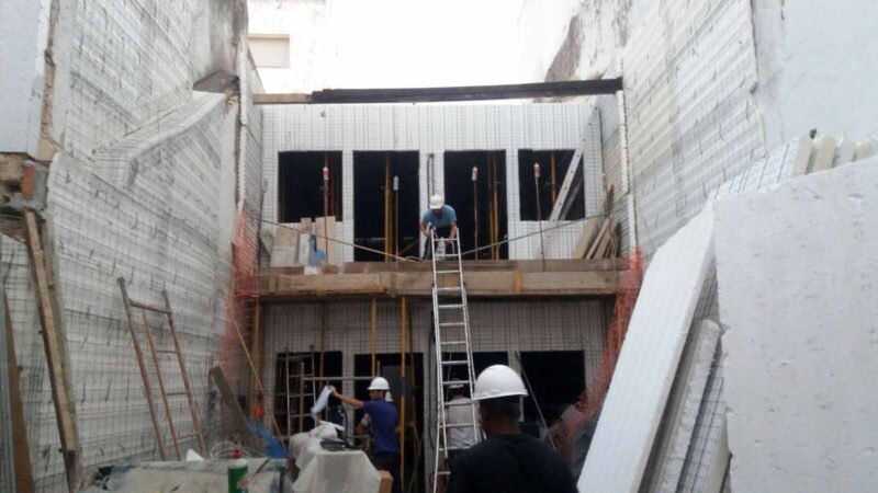 Edificio construido con Baupanel en Jerez