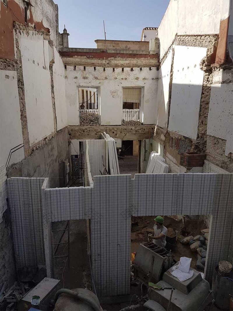 Edificio construido con Baupanel en Jerez