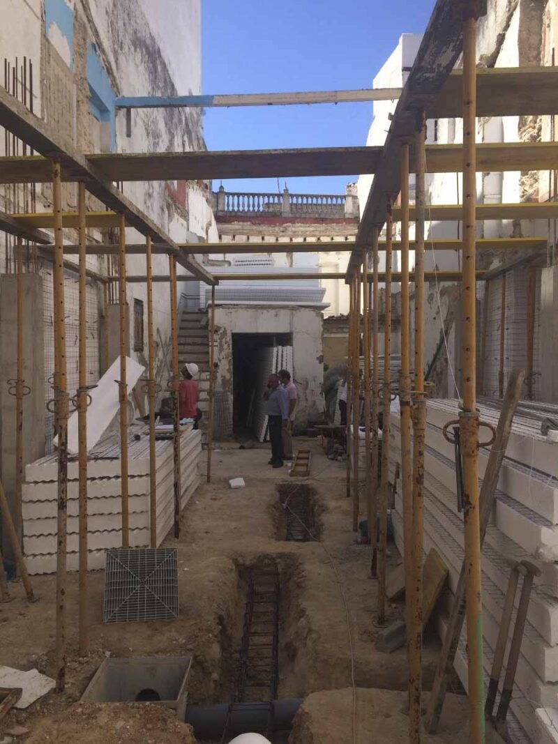 Edificio construido con Baupanel en Jerez