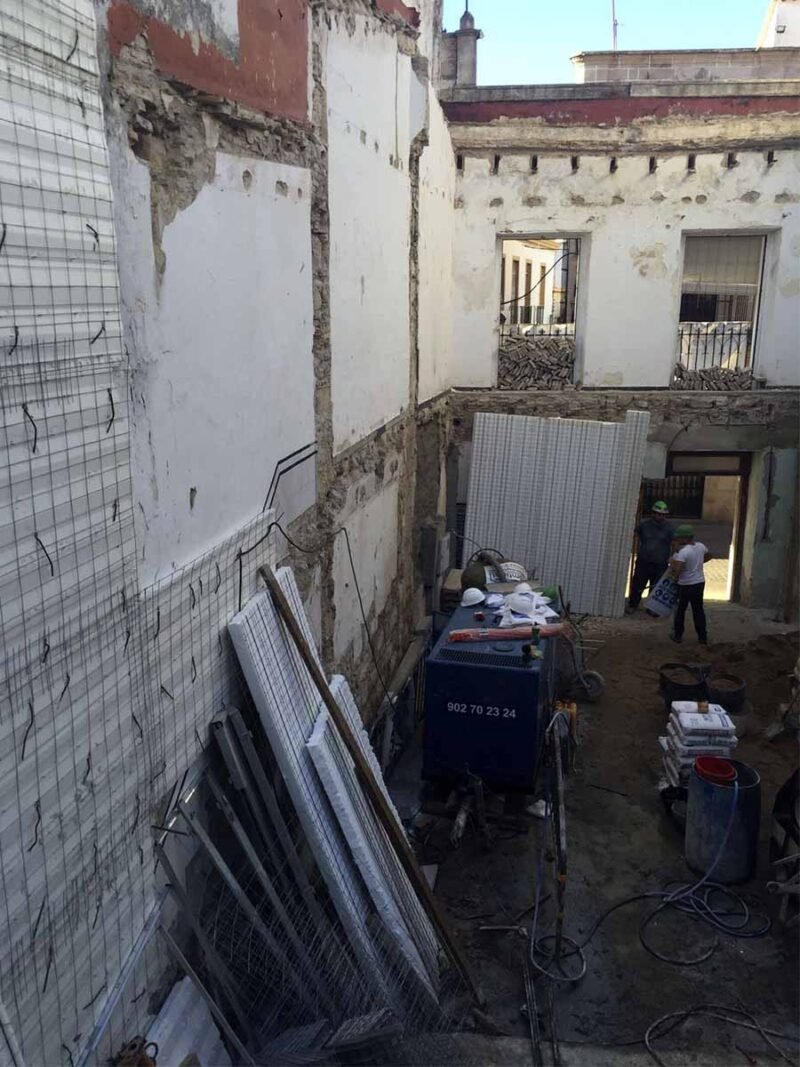 Edificio construido con Baupanel en Jerez