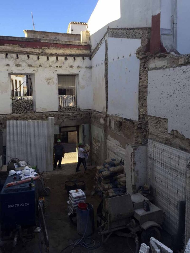 Edificio construido con Baupanel en Jerez