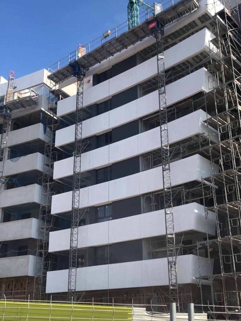 cerramiento de edificios con baupanel