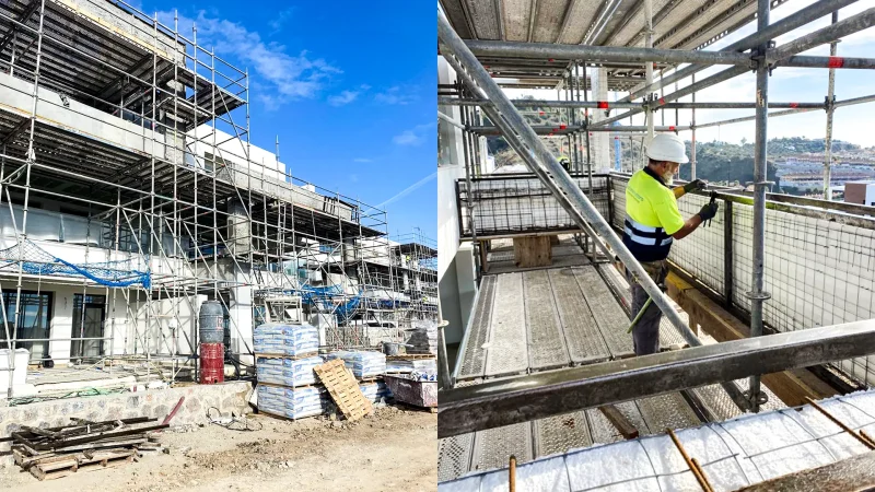 Residential Limonar Gardens in Malaga, Spain