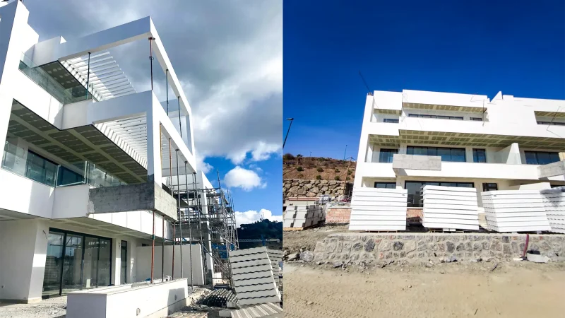 Residential Limonar Gardens in Malaga, Spain