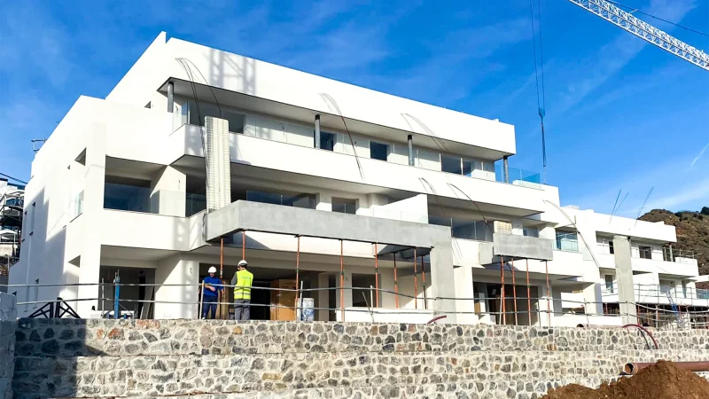 Residential Limonar Gardens in Malaga, Spain