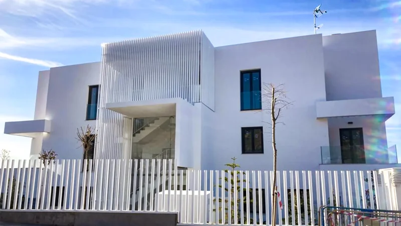 Residential Limonar Gardens in Malaga, Spain
