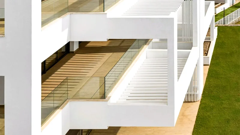 Residential Limonar Gardens in Malaga, Spain