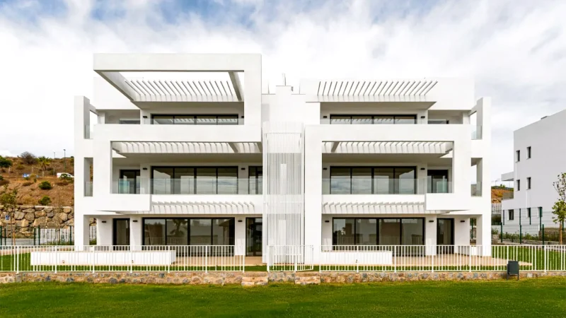 Residential Limonar Gardens in Malaga, Spain