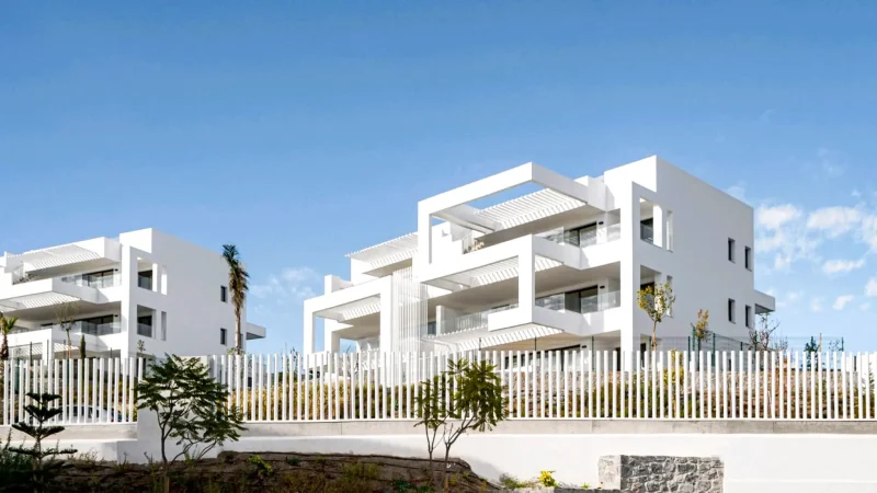 Residential Limonar Gardens in Malaga, Spain