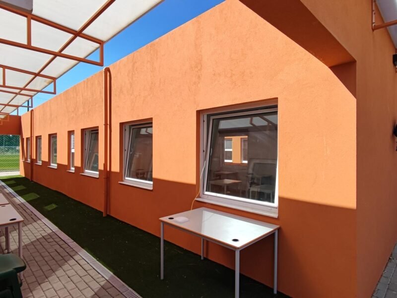 Construcción de colegio en Portugal