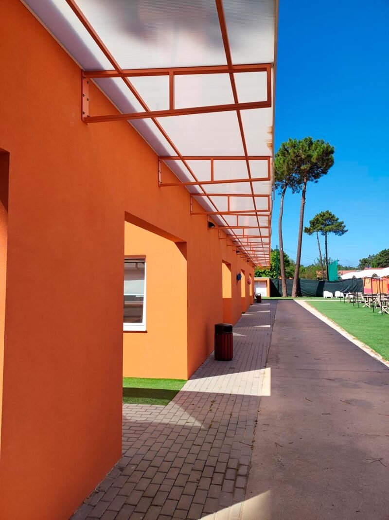 Construcción de colegio en Portugal