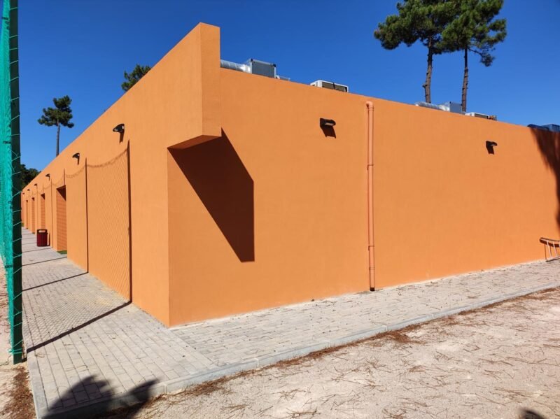 Construcción de colegio en Portugal