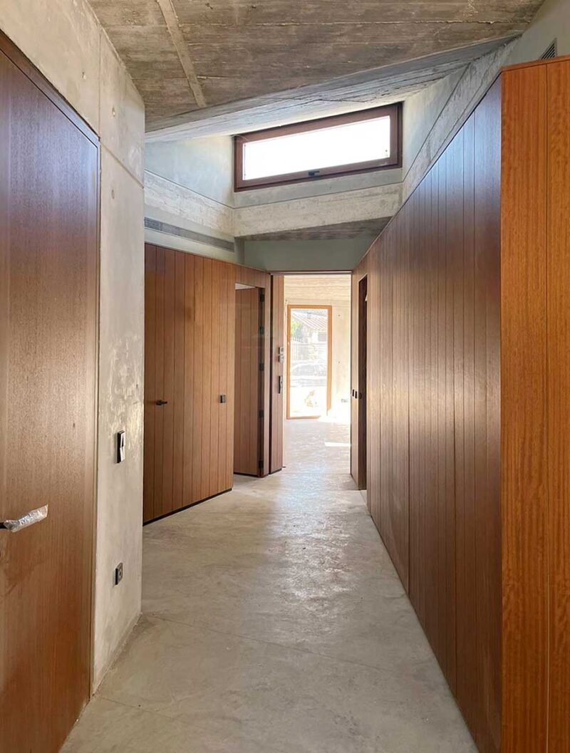 Casa Sinapsis, Sevilla, Baupanel.