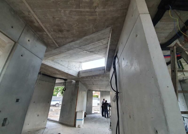 Casa Sinapsis, Sevilla, Baupanel.