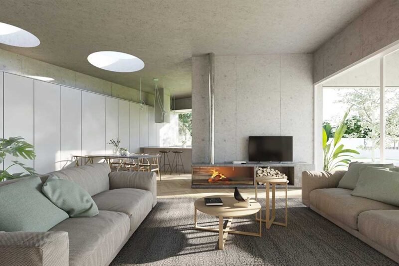 Casa Sinapsis, Sevilla, Baupanel.